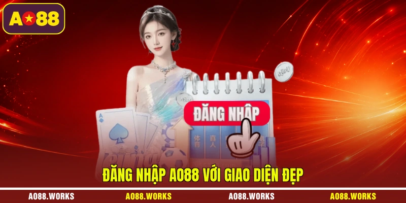 Đăng nhập AO88 với giao diện đẹp